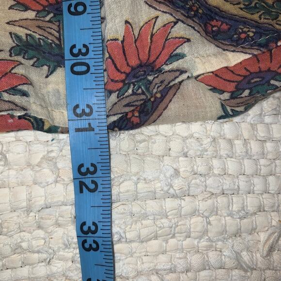 VINTAGE BOHO INDIA HIPPIE BLOCK PRINT DRESS URBAN RENEWAL - Picture 7 of 11